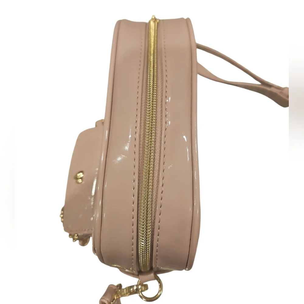 Elegant Pink Crossbody Bag Set Exellent Condition Small Bag New - Picture 4 of 9